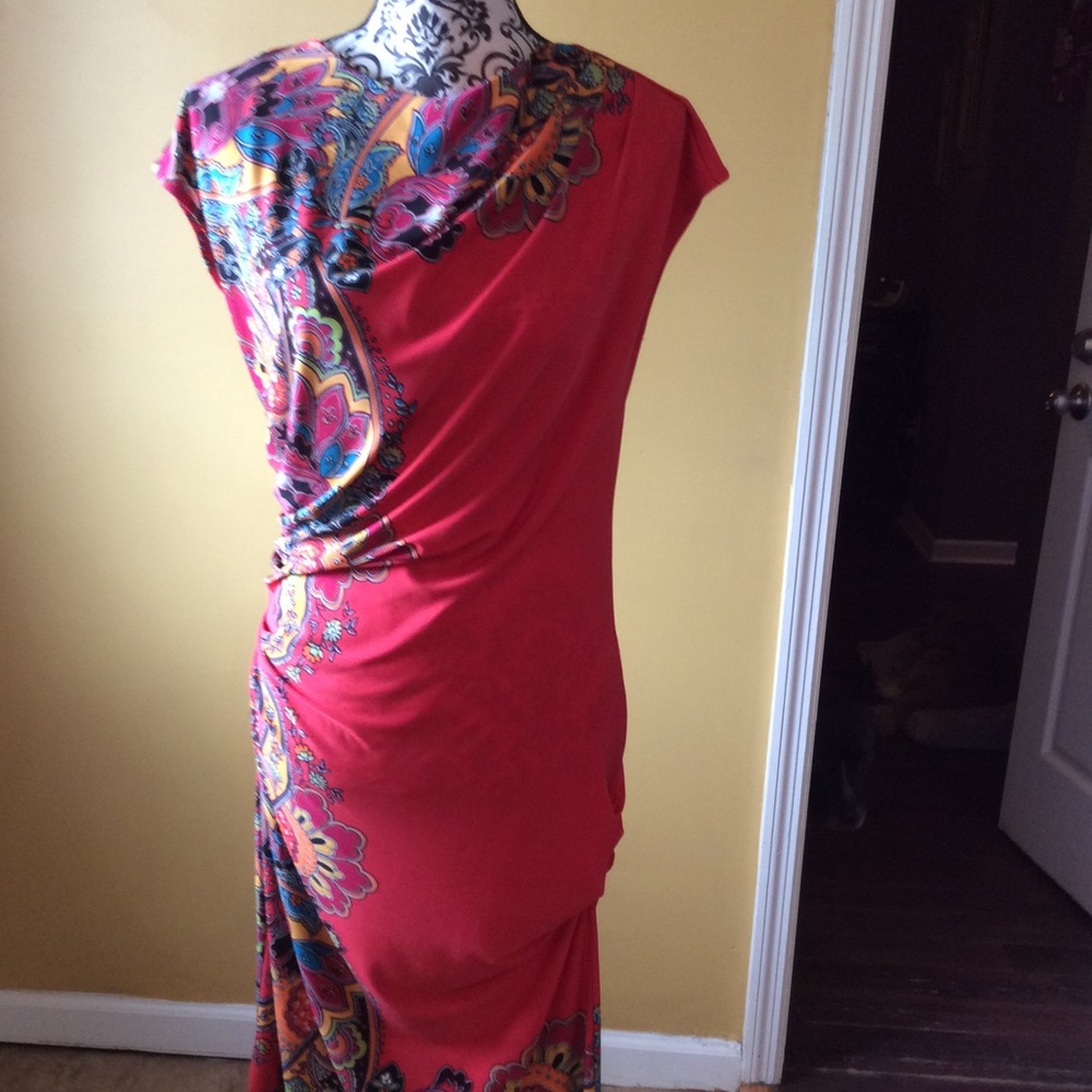 Donna Morgan coral dress size 10